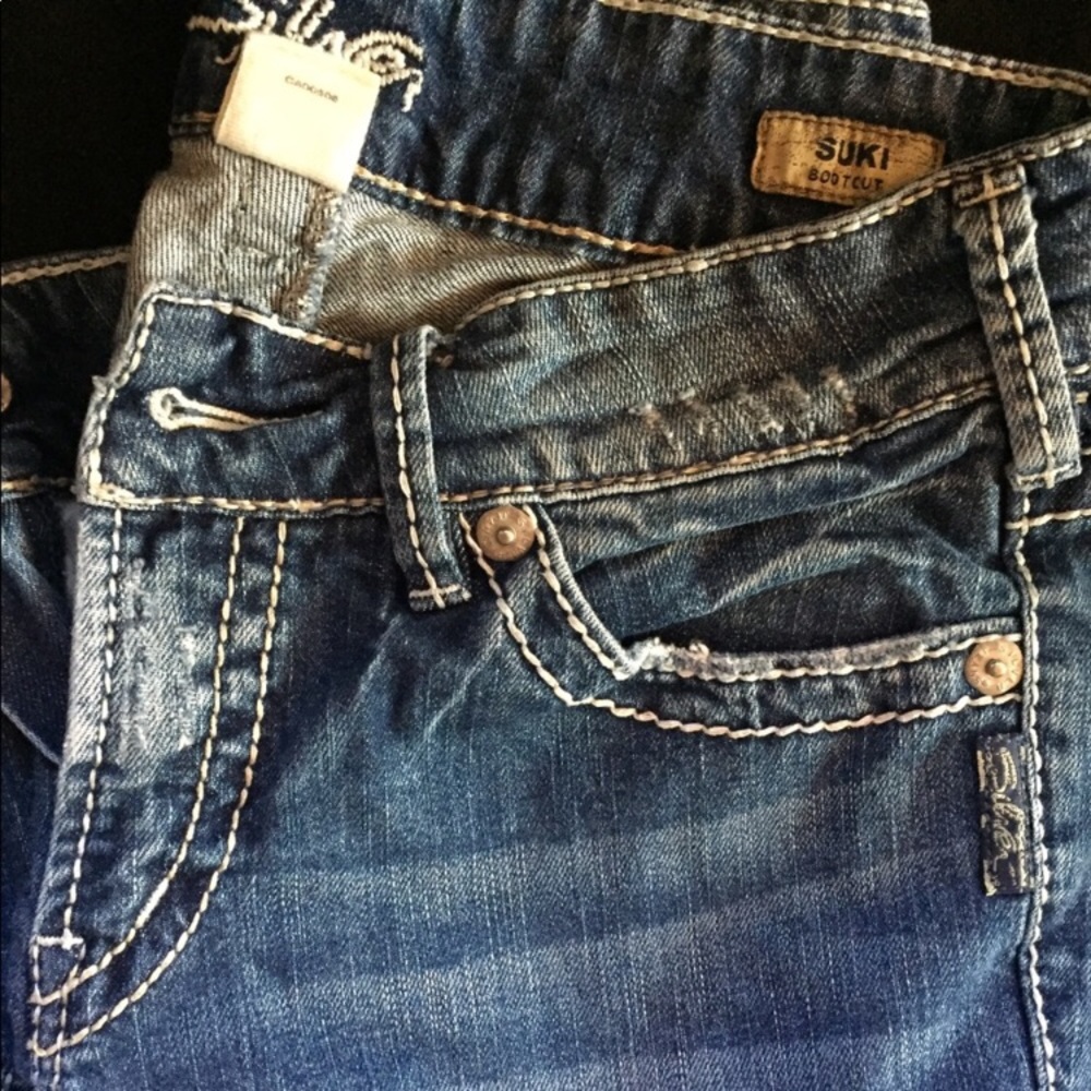 Silver jeans